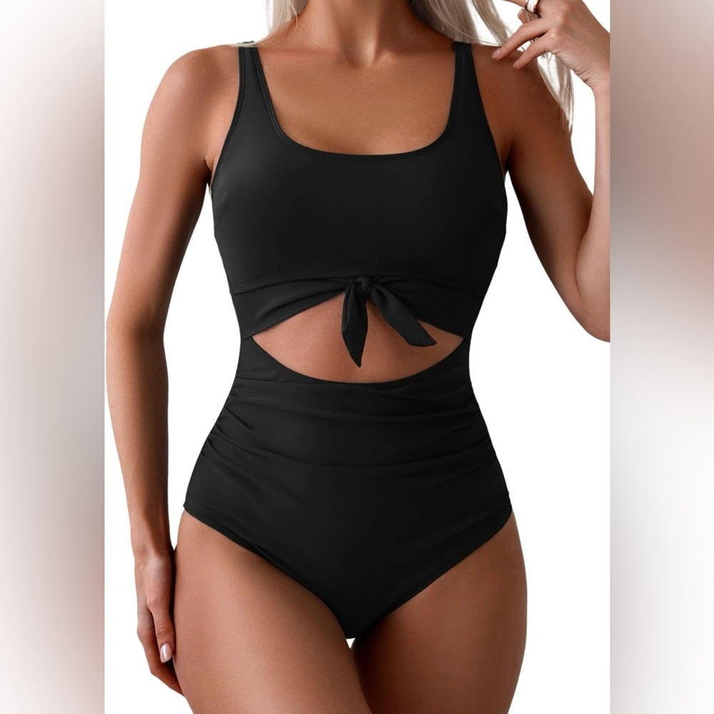 NWT Black One-Piece Swimsuit